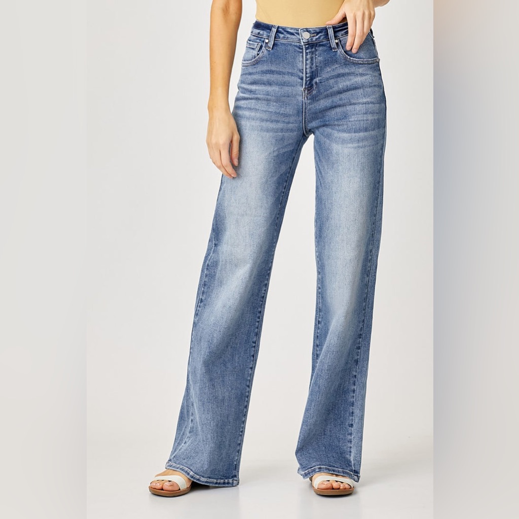 Risen Brand Wide Leg Denim Size 1130
